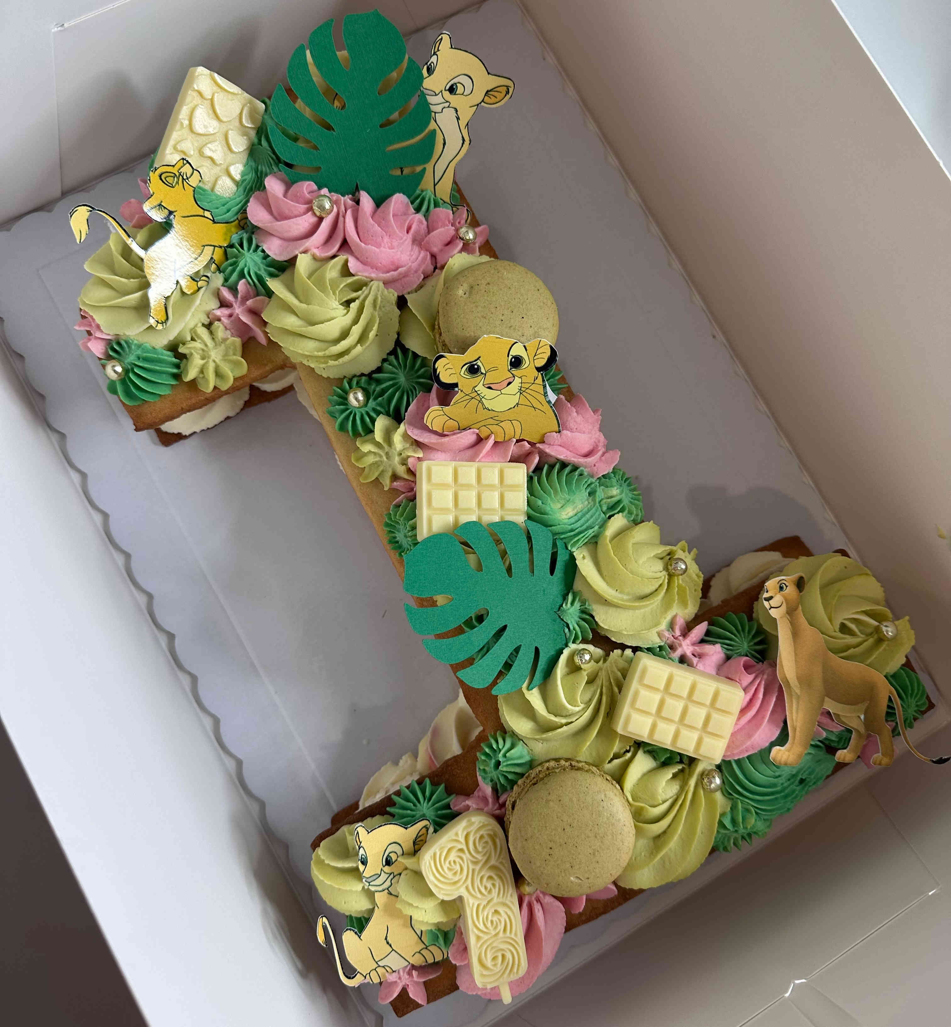 number cake 1 an Disney