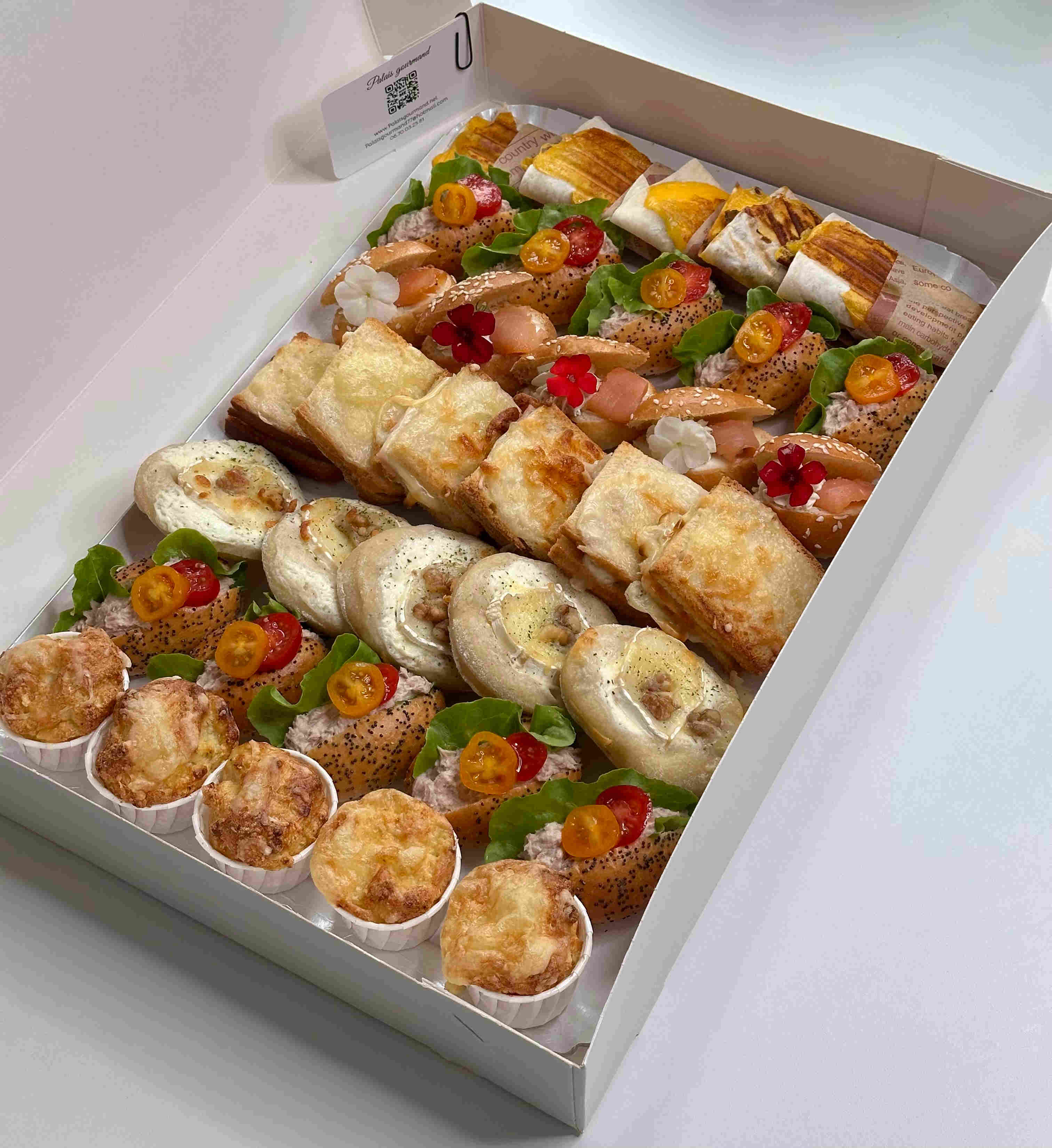 plateau mignardises salées